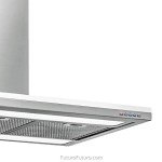 Futuro Island-Mount Stainless Steel Range Hood 36