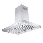 ZLINE 42" Stainless Steel Island Range Hood