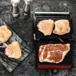 OVENTE Electric Panini Press Sandwich Maker, 1000W
