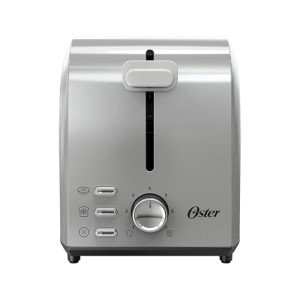 Oster Stainless Steel 2-Slice Toaster with Wide Slots
