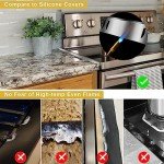 Stainless Steel Stove Gap Covers - Adjustable 13.8" to 27.5