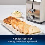Oster Stainless Steel 2-Slice Toaster with Wide Slots
