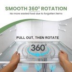 NOSTALGIQ 360° Rotating Refrigerator Lazy Susan