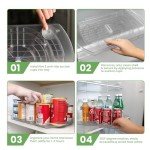 NOSTALGIQ 360° Rotating Refrigerator Lazy Susan
