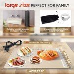 Silicone Electric Heating Tray - Foldable & Portable