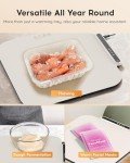 iTRUSOU Portable Electric Warming Tray with 3 Settings