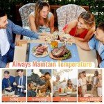 Dallfoll Electric Warming Tray with 3 Modes