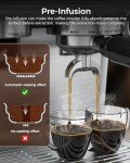 COWSAR 15 Bar Semi-Automatic Espresso Maker