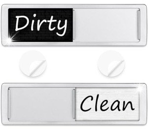 Magnet Clean Dirty Sign for Dishwasher - Easy Switch
