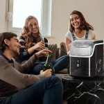 Countertop Nugget Ice Maker - Self-Cleaning Machine
