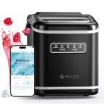 Portable Smart Ice Maker with App & Voice Control