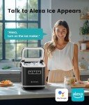Portable Smart Ice Maker with App & Voice Control