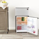 RCA 3.2 Cu Ft Stainless Steel Refrigerator Freezer