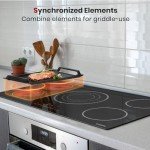Gasland 36-Inch 5-Burner Electric Cooktop
