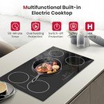 Gasland 36-Inch 5-Burner Electric Cooktop