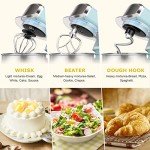 Compact 3.2Qt Stand Mixer with 6 Speeds