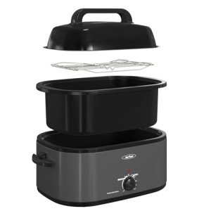 Sunvivi 28 Quart Electric Roaster with Lid