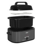 Sunvivi 28 Quart Electric Roaster with Lid