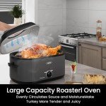 Sunvivi 28 Quart Electric Roaster with Lid
