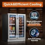 Ca'Lefort 24" Dual Zone Wine Refrigerator & Cooler
