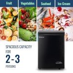 Demuller 3.5 Cu.ft Compact Chest Freezer - Black