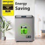 Compact LifePlus Chest Freezer with Removable Basket