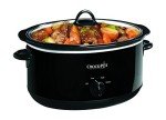 8-Quart Black Manual Slow Cooker by Crockpot