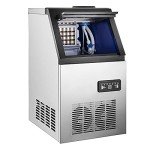90lbs Daily Commercial Ice Maker with Storage Bin