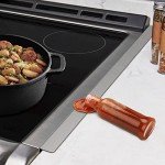 Stainless Kitchen Stove Gap Covers - 2 Pack