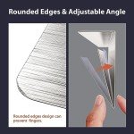 Stainless Kitchen Stove Gap Covers - 2 Pack