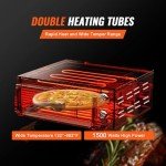 VEVOR 12-Inch Electric Pizza Oven with Timer