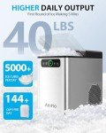 Aeitto 40Lbs Nugget Ice Maker for Home Use