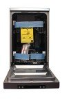 SPT 18" Portable Stainless Steel Dishwasher with 6 Programs