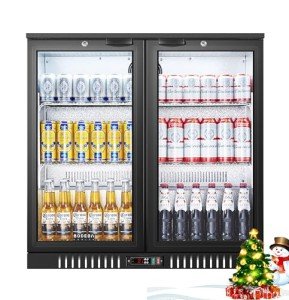 BODEGA Back Bar Cooler with 2 Glass Doors