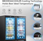 BODEGA Back Bar Cooler with 2 Glass Doors