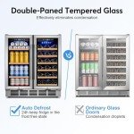30" Dual Zone Wine and Beverage Fridge