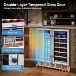 30" Dual Zone Wine and Beverage Fridge