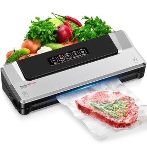 Bonsenkitchen Fast Compact Food Vacuum Sealer