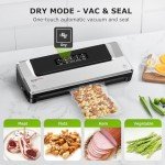 Bonsenkitchen Fast Compact Food Vacuum Sealer
