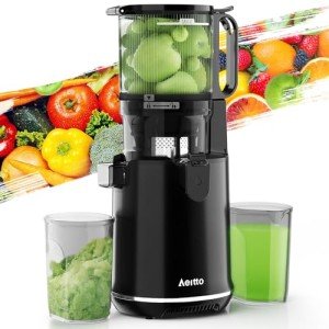 Aeitto Cold Press Juicer with Large Feed Chute