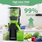 Aeitto Cold Press Juicer with Large Feed Chute