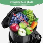 Aeitto Cold Press Juicer with Large Feed Chute