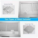 30-Inch Stainless Steel Under Cabinet Range Hood