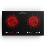 VBGK 24" 2-Burner Electric Cooktop with Timer