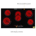 Winado 5-Burner Electric Ceramic Cooktop 35-Inch