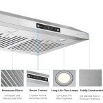 30-Inch Stainless Steel Under Cabinet Range Hood
