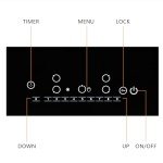 Winado 5-Burner Electric Ceramic Cooktop 35-Inch