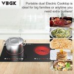 VBGK 24" 2-Burner Electric Cooktop with Timer