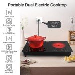 VBGK 24" 2-Burner Electric Cooktop with Timer