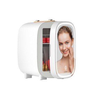 LIGIANT Mini Skincare Fridge with LED Mirror